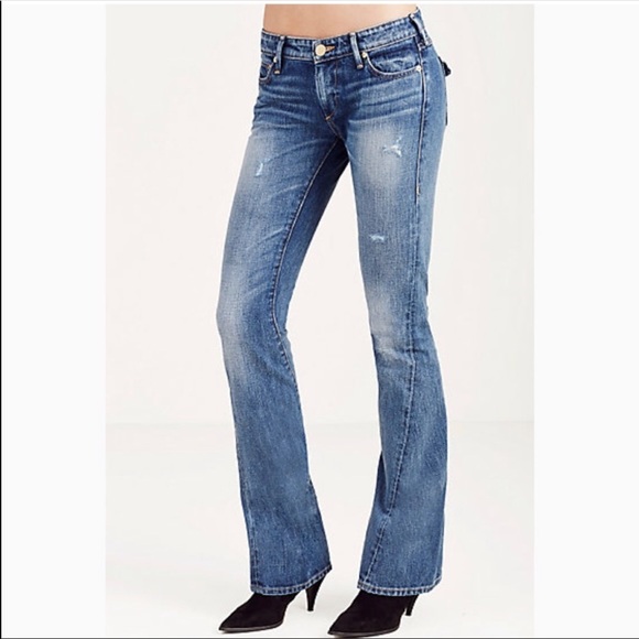 distressed flare jeans womens